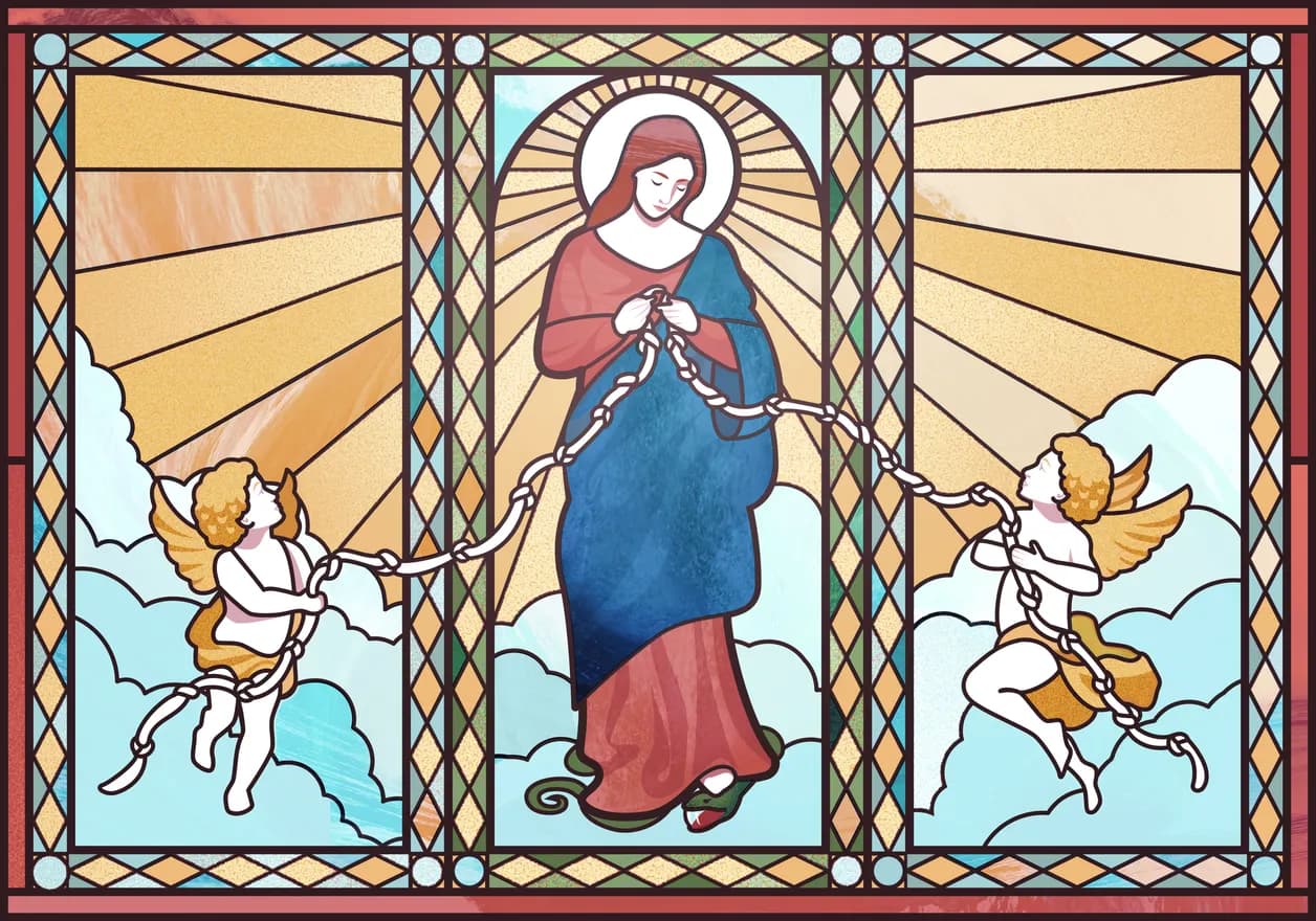 Maria che scioglie i nodi